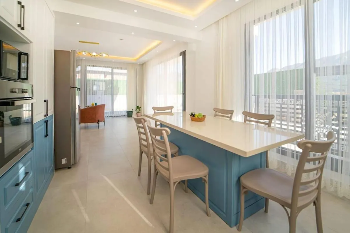 Doganin Icinde, Oezel Havuzlu, Bahceli Villa Fethiye